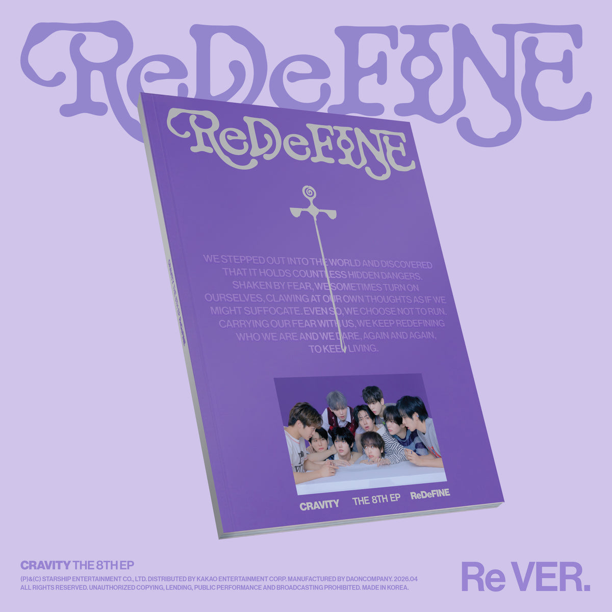 CRAVITY | 크래비티 | 8th EP [ ReDeFINE ] Re Ver
