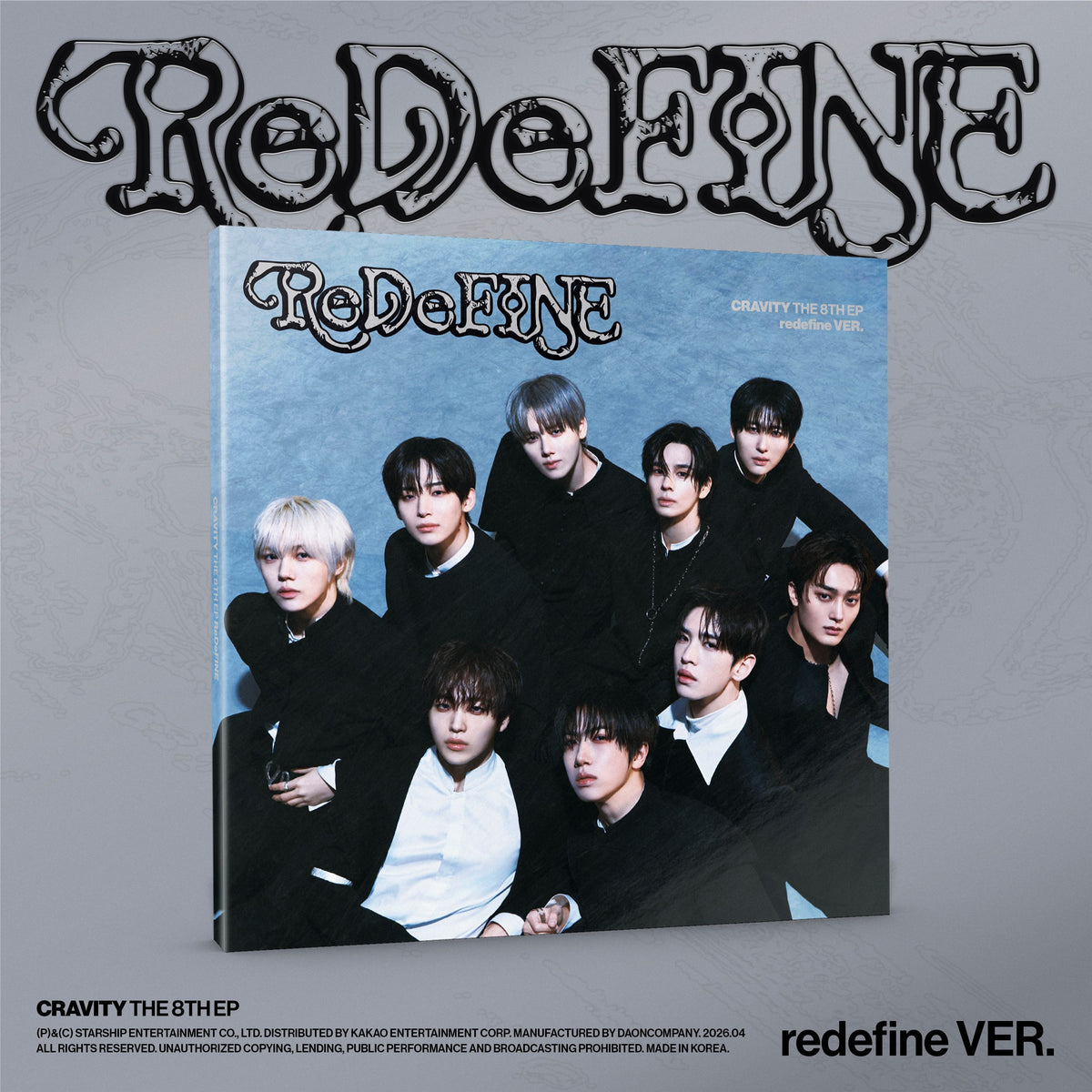 CRAVITY | 크래비티 | 8th EP [ ReDeFINE ] redefine Ver