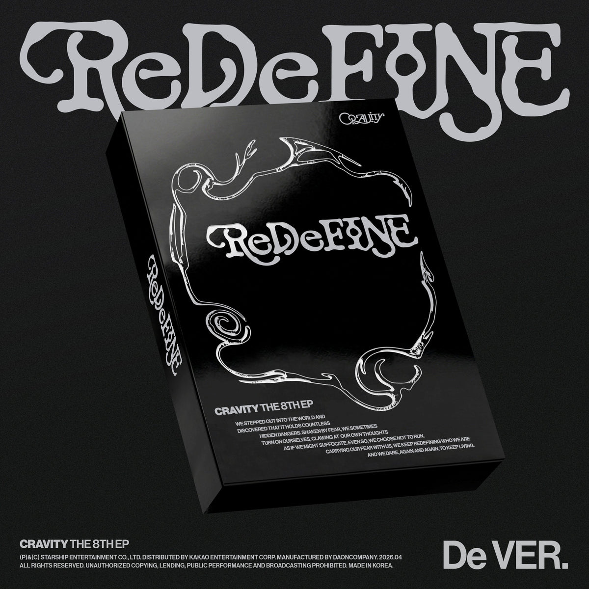 CRAVITY | 크래비티 | 8th EP [ ReDeFINE ] De Ver