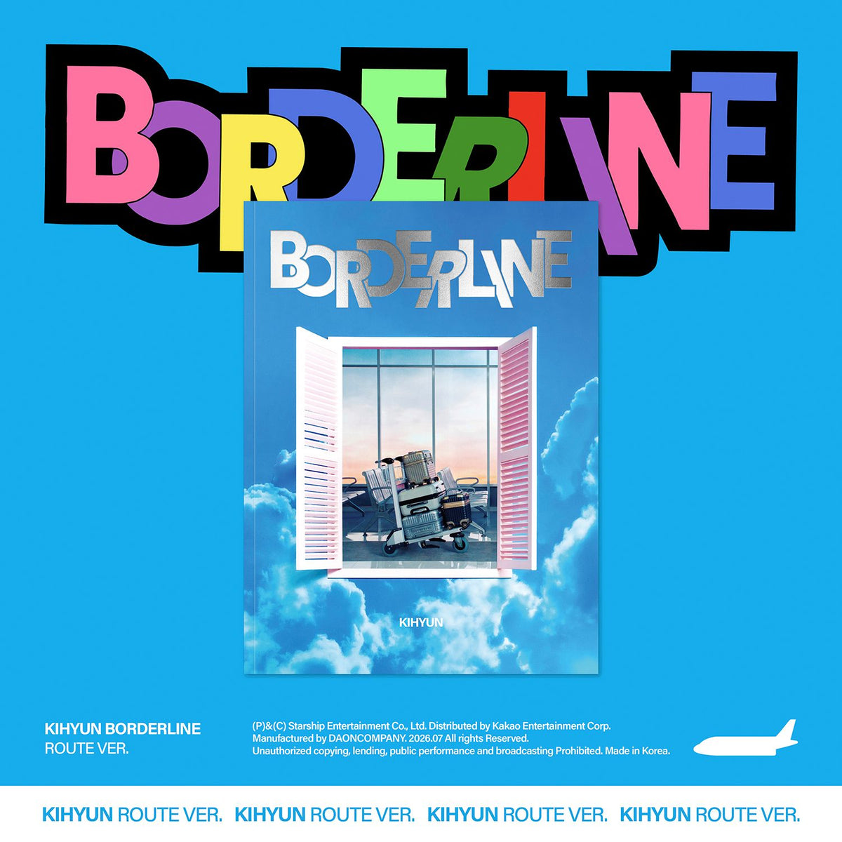 KIHYUN | 기현 | EP Album [ BORDERLINE ] Route Ver