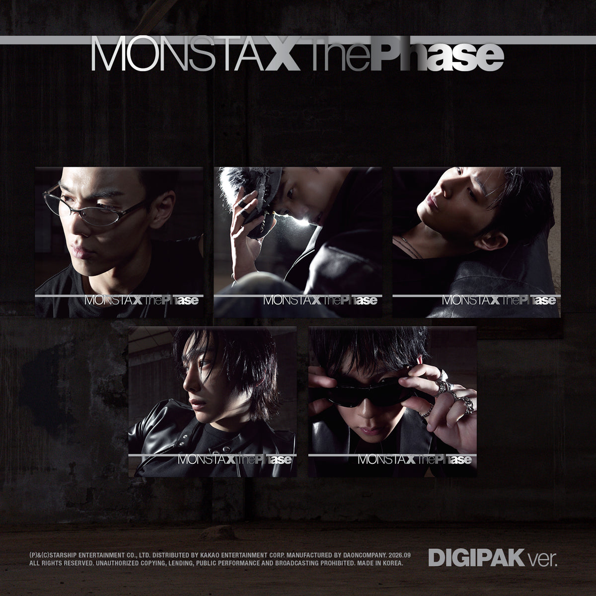 MONSTA X | 몬스타엑스 | EP [ THE PHASE ] Digipack Ver