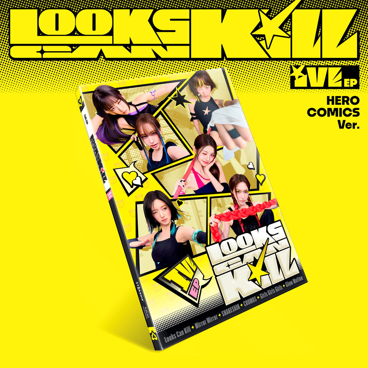 IVE | 아이브 | 5th Mini Album [ LOOKS CAN KILL ] Hero Comics Ver