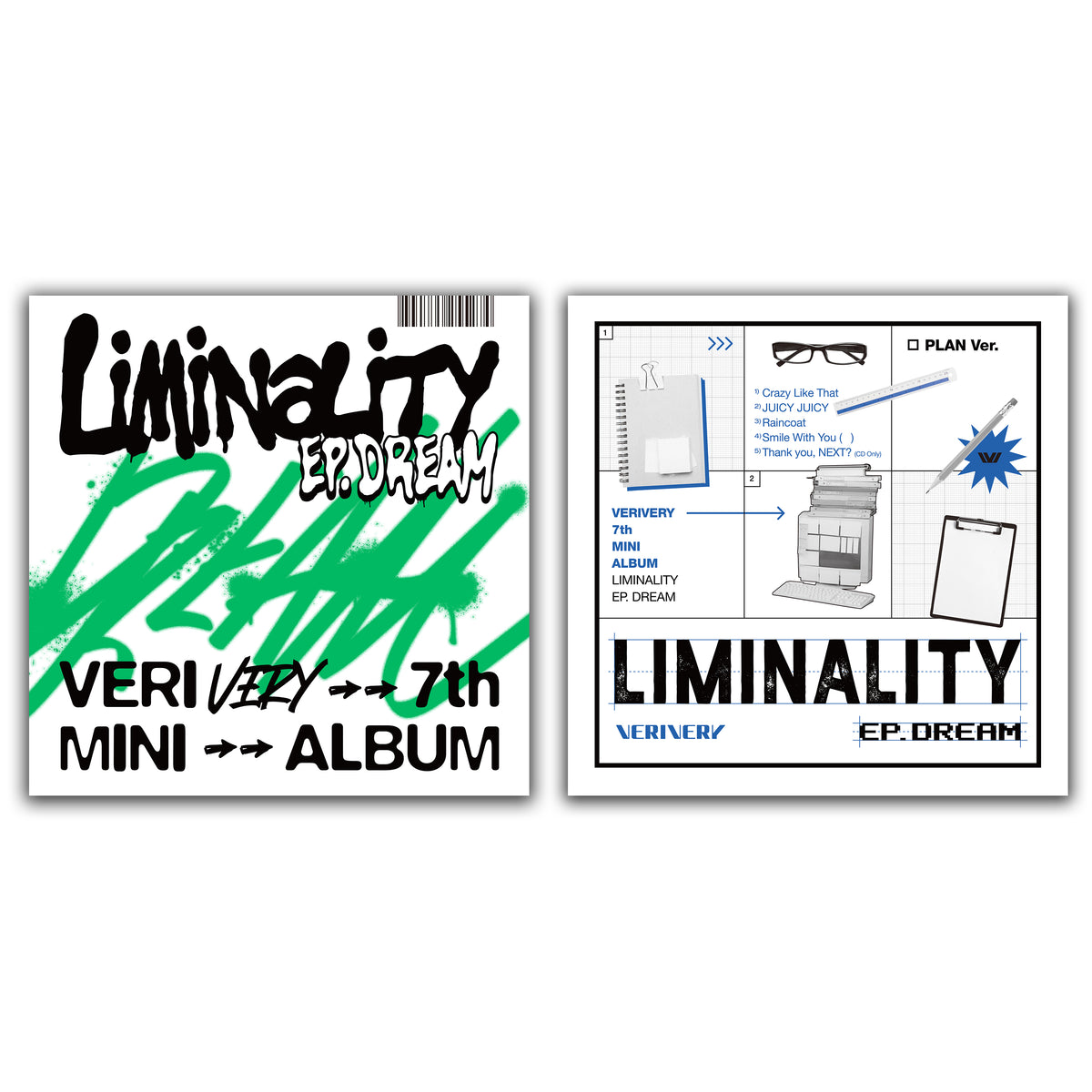 VERIVERY | 베리베리 | 7th Mini Album [Liminality - EP.DREAM]
