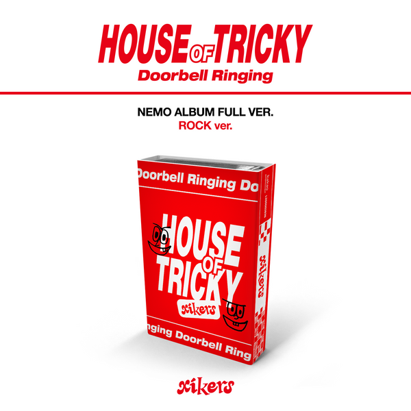 xikers | 싸이커스 | 1st Mini Album [HOUSE OF TRICKY : Doorbell Ringing] (Rock ver) (Nemo Album ver)