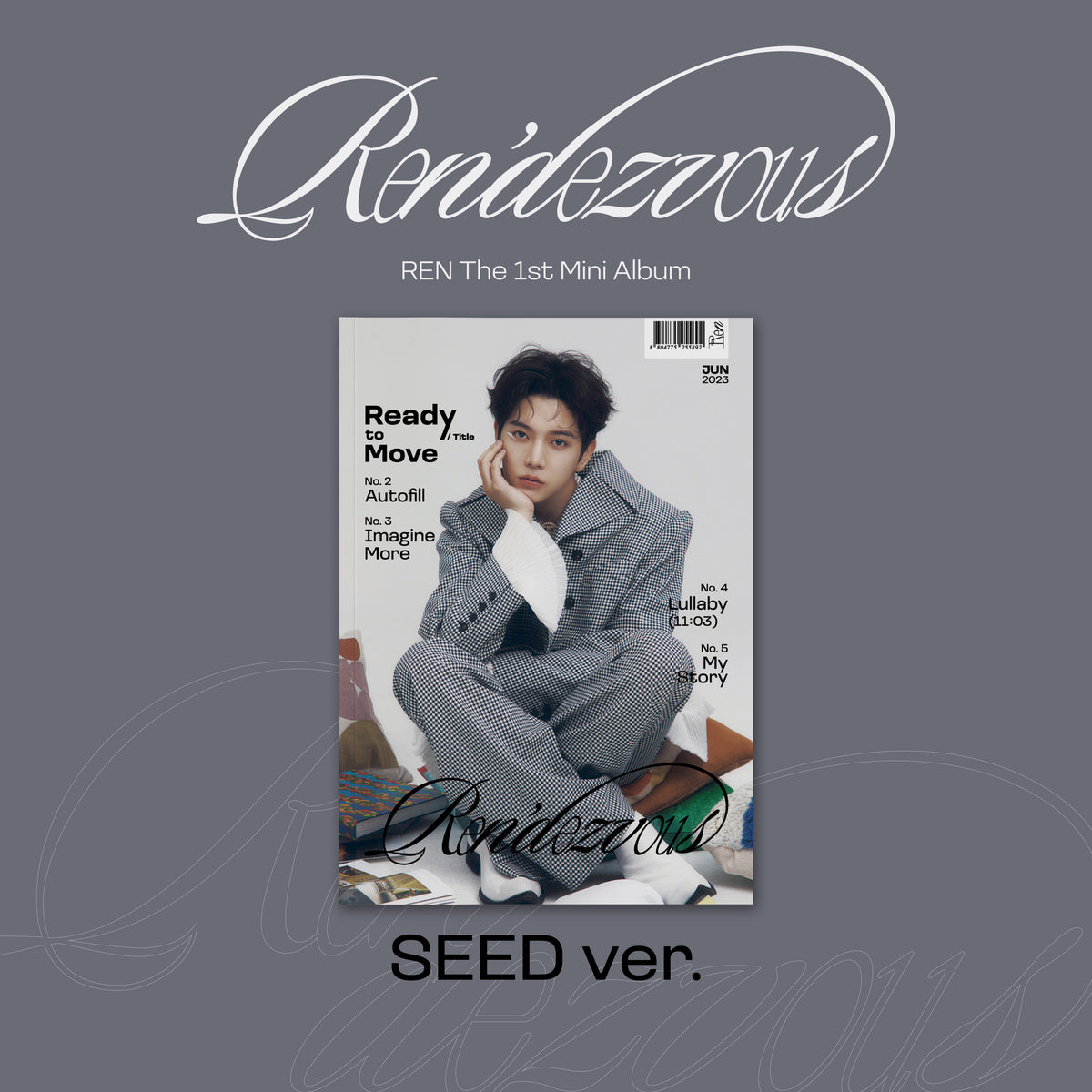 REN | 렌 | 1st Mini Album [Ren'dezvous] (Photobook ver)
