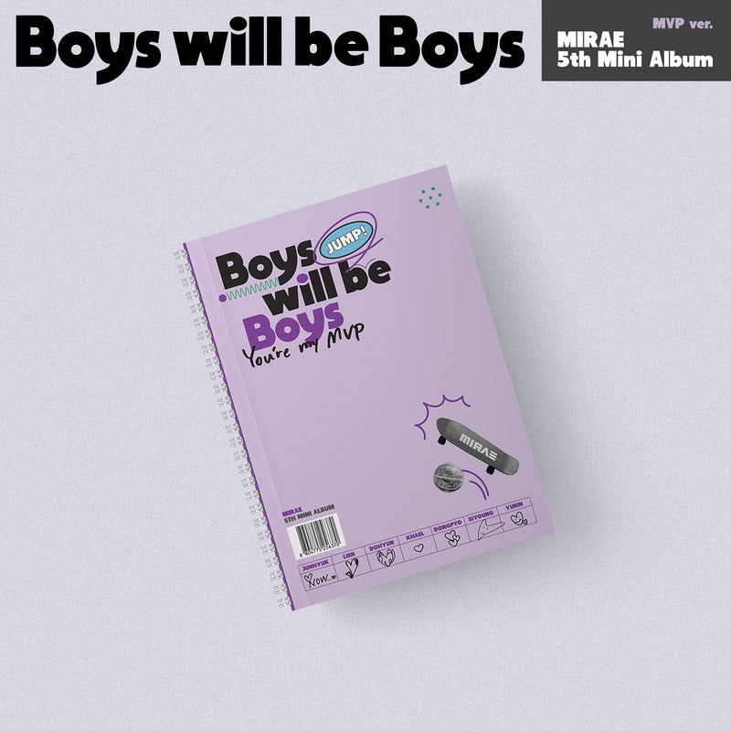 MIRAE | 미래소년 | 5th Mini Album [Boys will be Boys]