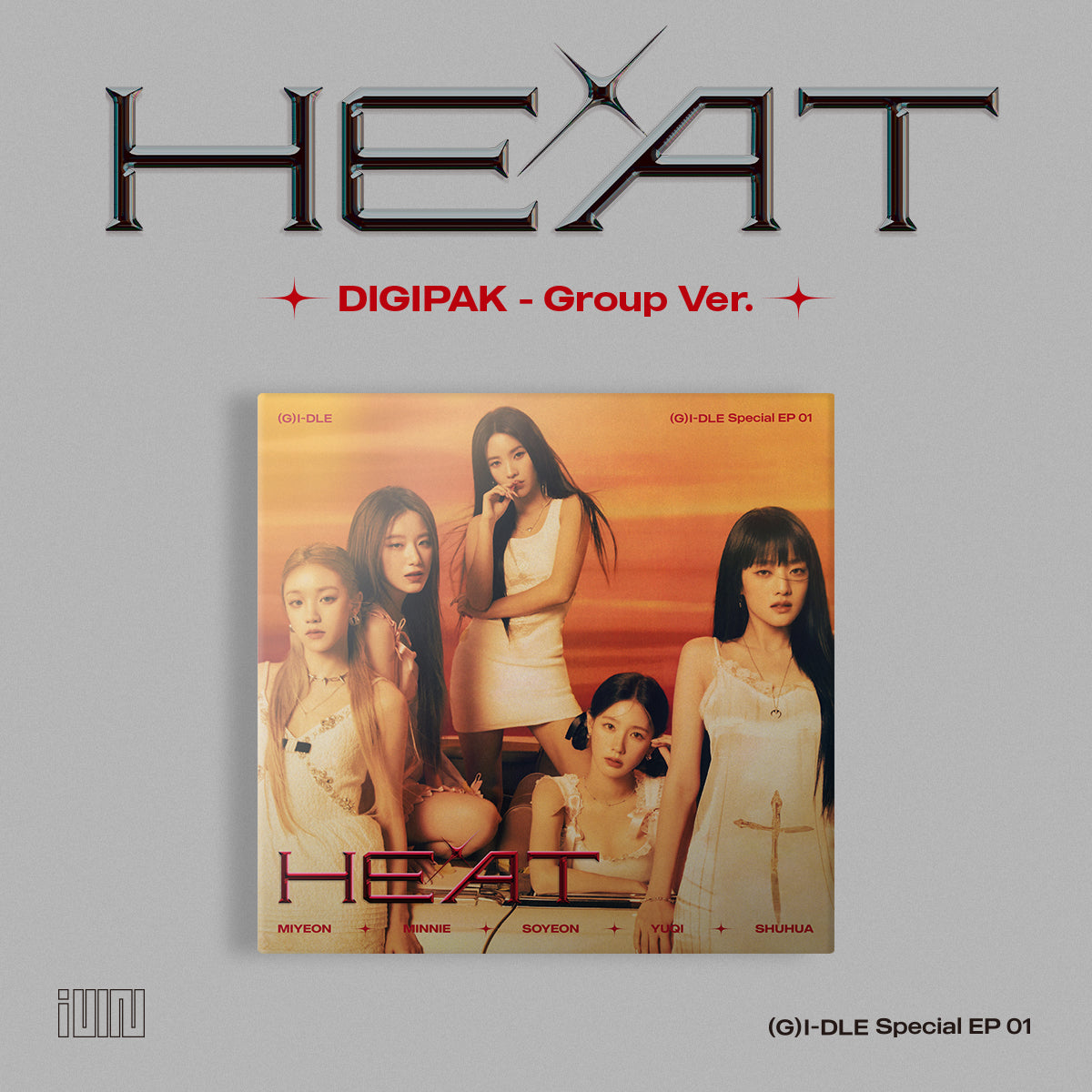 (G)I-DLE | (여자)아이들 | Special Album [HEAT] (Digipack ver)