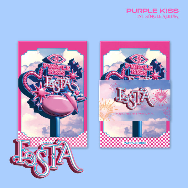 PURPLE KISS | 퍼플키스 | 1st Single Album [FESTA] (POCA Album)