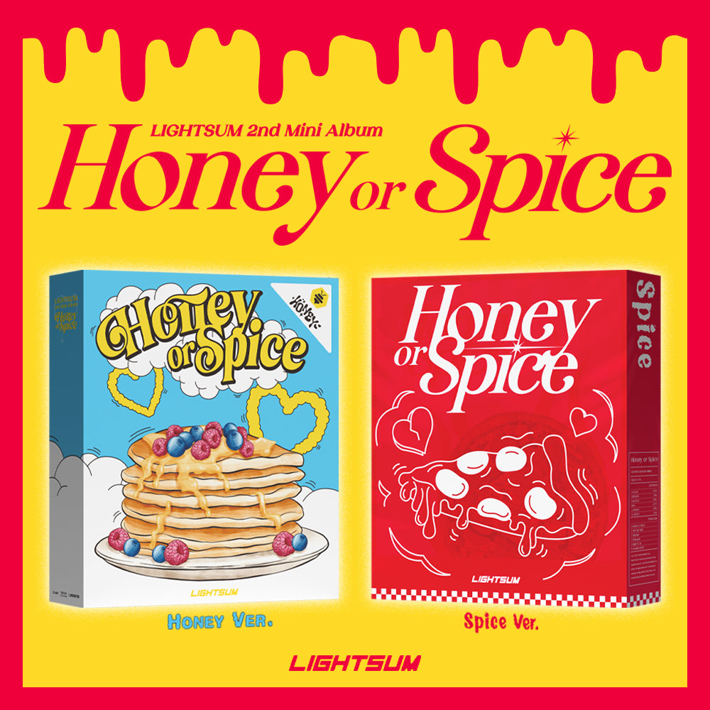 LIGHTSUM | 라잇썸 | 2nd Mini Album [ HONEY OR SPICE ]