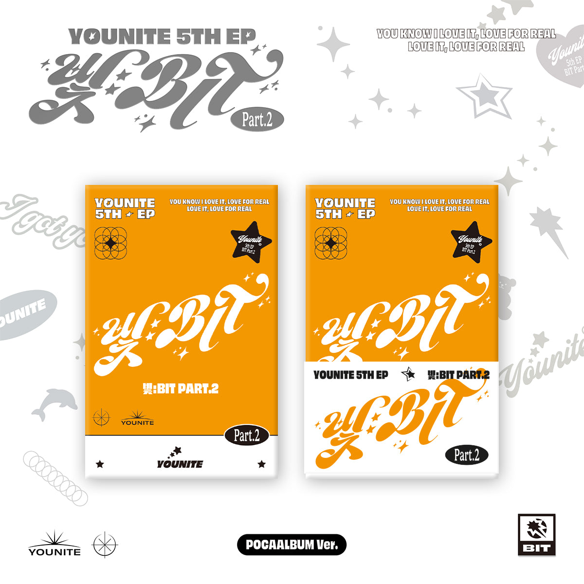 YOUNITE | 유나이트 | 5th Mini Album [ 빛 : BIT Part.2 ] Poca Album Ver