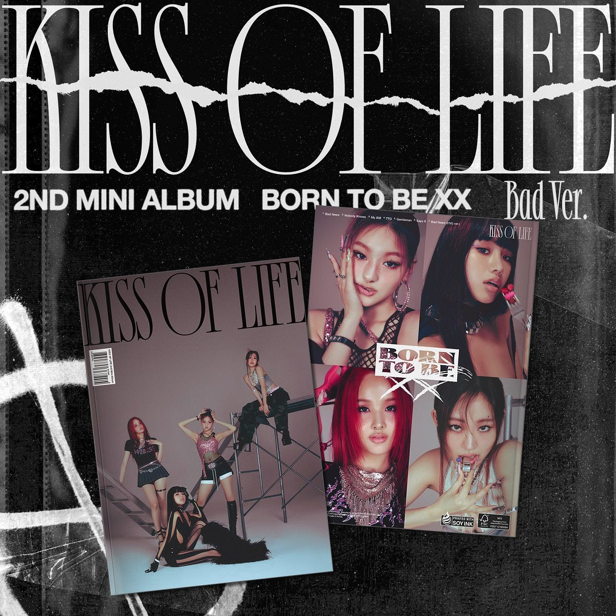 KISS OF LIFE | 키스 오브 라이프 | 2nd Mini Album [ BORN TO BE XX ]