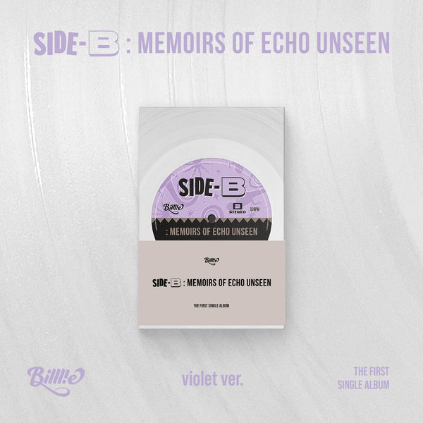BILLLIE | 빌리 | 1st Single Album [ side-B : memoirs of echo unseen ]