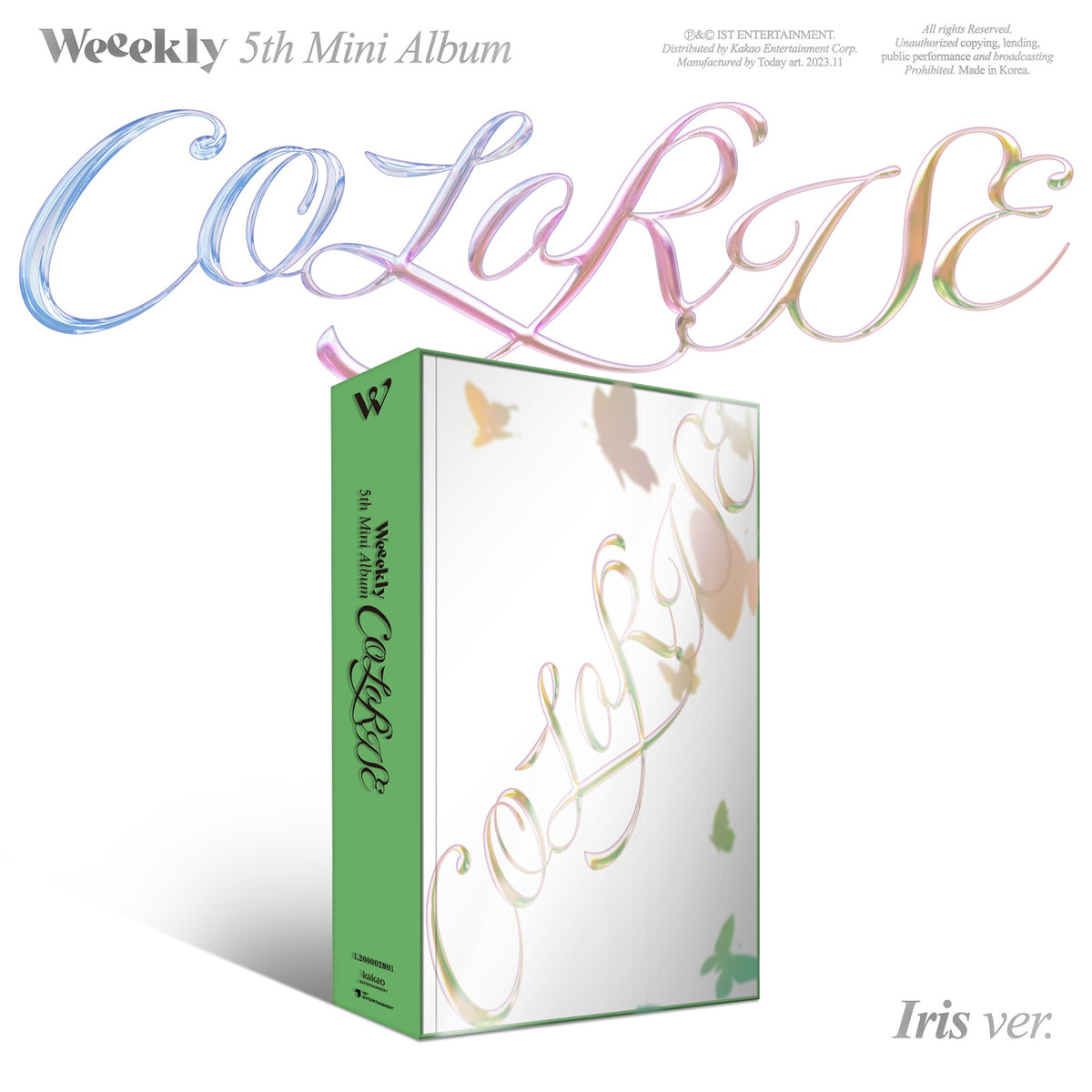 WEEEKLY | 위클리 | 5th Mini Album [ COLORISE]