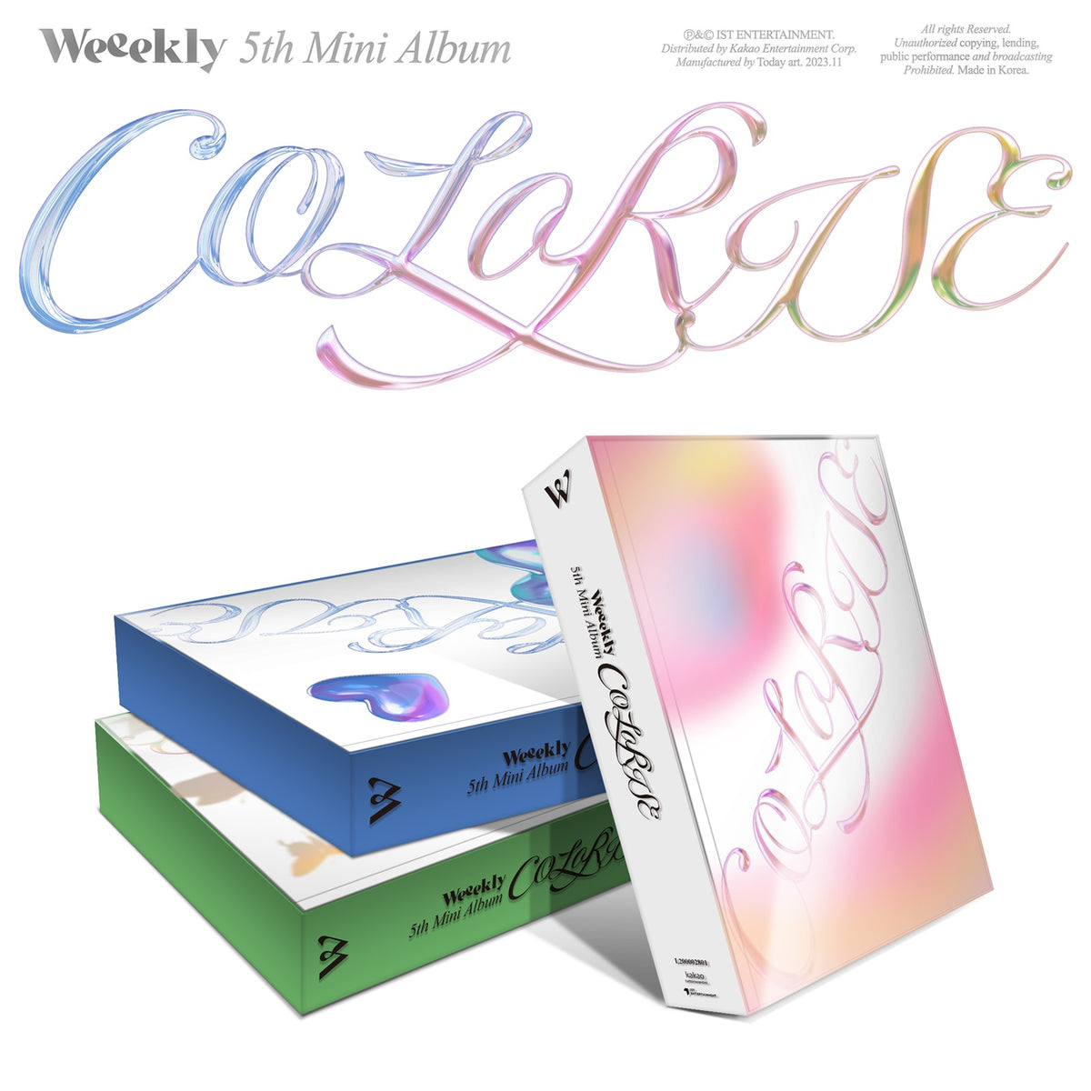 WEEEKLY | 위클리 | 5th Mini Album [ COLORISE]