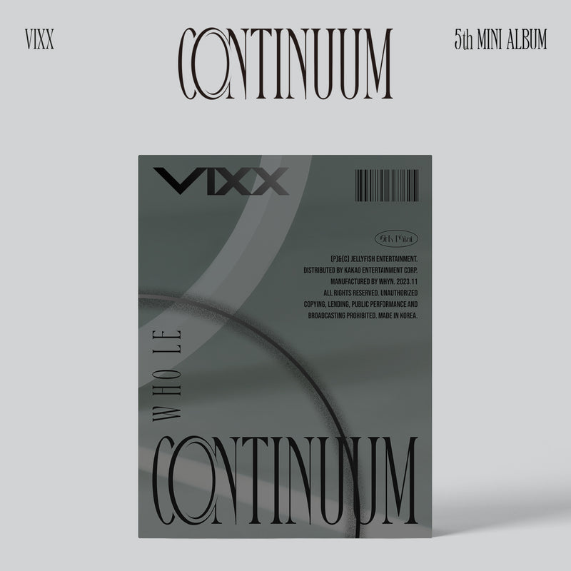 VIXX | 빅스 | 5th Mini Album [ CONTINUUM ]