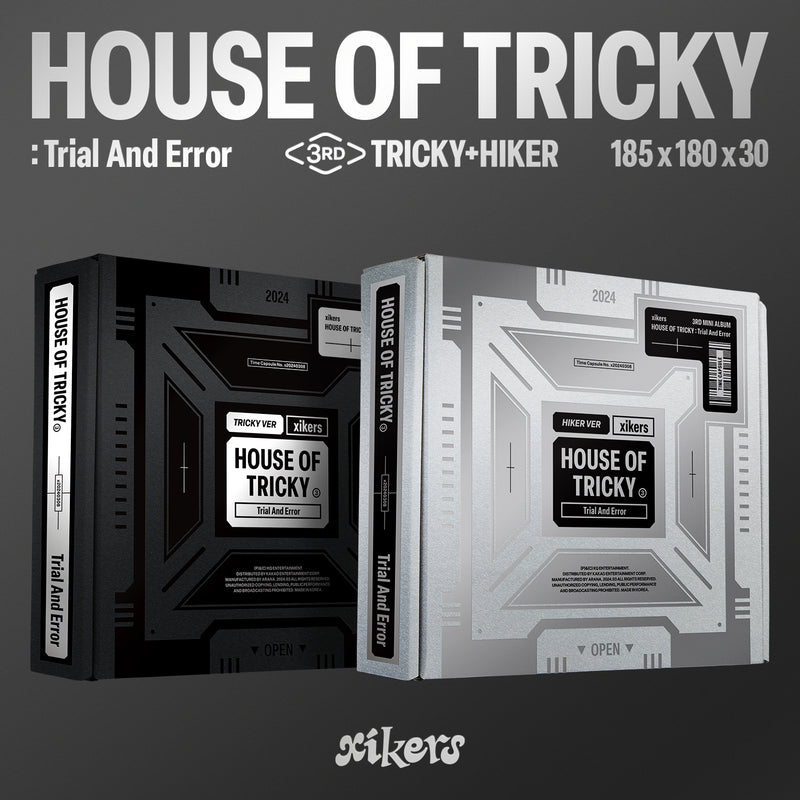 XIKERS | 싸이커스 | 3rd Mini Album [ HOUSE OF TRICKY: TRIAL AND ERROR ]