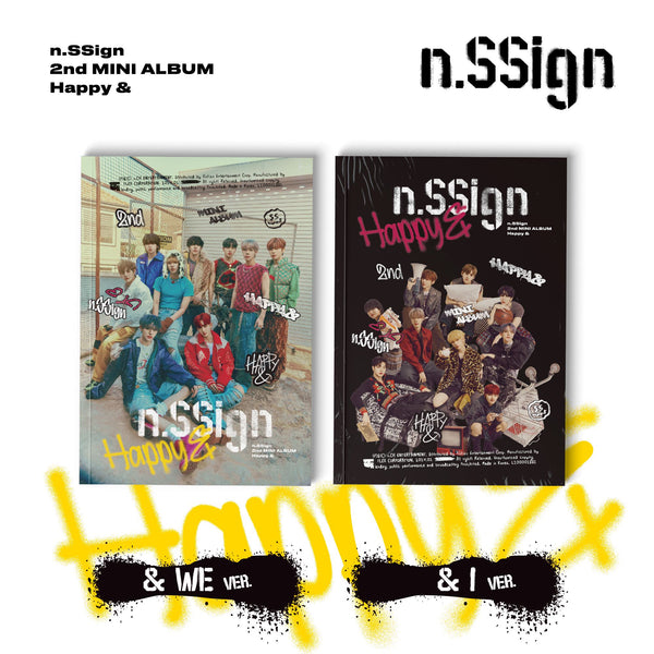 N.SSIGN | 엔싸인 | 2nd Mini Album [ HAPPY & ]