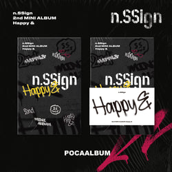 n.SSign | 엔싸인 | 2nd Mini Album [ HAPPY & ] Poca Album Ver