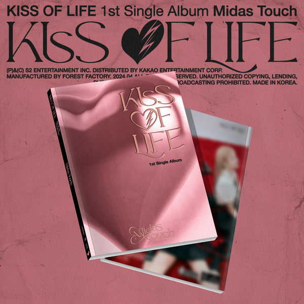 KISS OF LIFE | 키스오브라이프 | 1st Single [ MIDAS TOUCH ] Photobook Ver