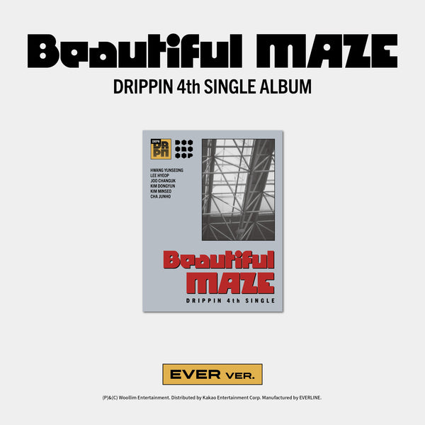DRIPPIN | 드리핀 | 4th Single Album [ BEAUTIFUL MAZE ] Ever Ver