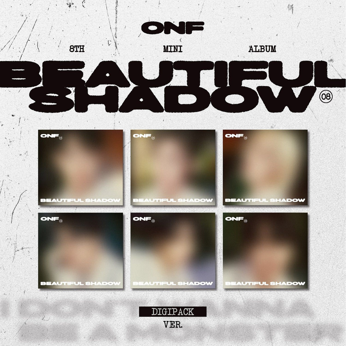 ONF | 온앵오프 | 8th Mini Album [ BEAUTIFUL SHADOW ] Digipack Ver
