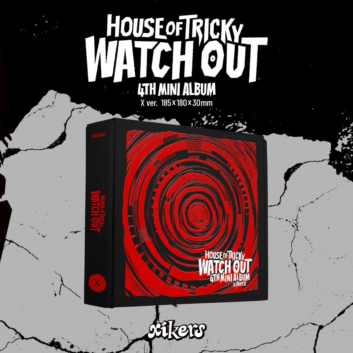 XIKERS | 싸이커스 | 4th Mini Album [ HOUSE OF TRICKY : WATCH OUT ] + POB