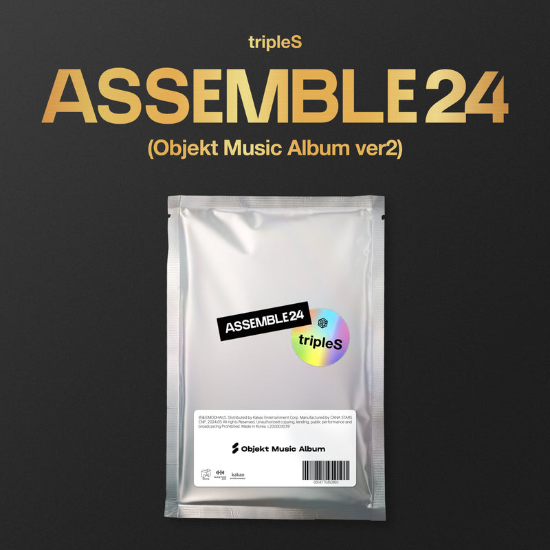 TRIPLES | 트리플에스 | 1st Full Album [ ASSEMBLE24 ] Objekt Music Album Ver 2