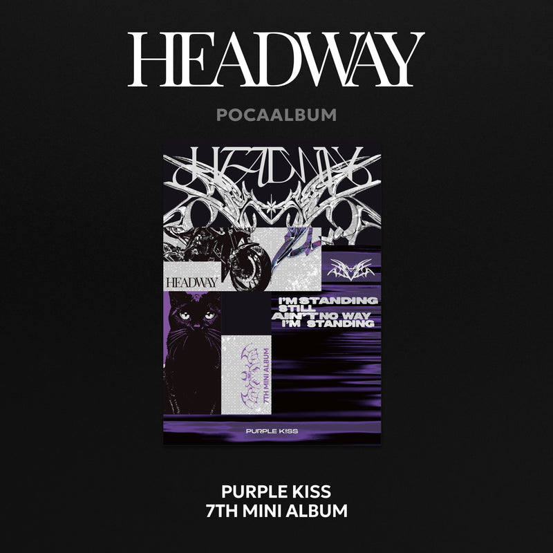 PURPLEKISS | 퍼플키스 | 7th Mini Album [ HEADWAY ] Poca Album Ver