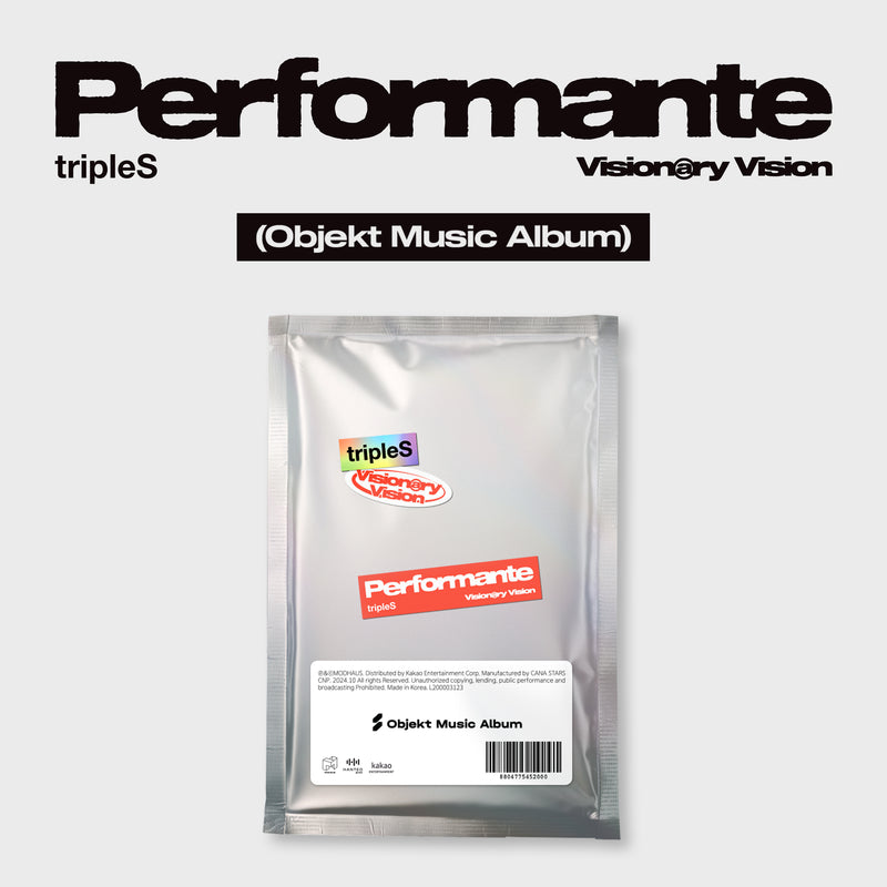 tripleS | 트리플에스 | Full Album [ Visionary Vision <Performante> ] Objekt Music Album Ver