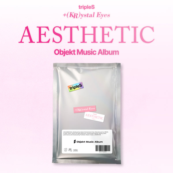 triples +(KR)ystal Eyes | 트리플에스 +(KR)ystal Eyes | Mini Album  [ AESTHETIC ] (Objekt Music Album