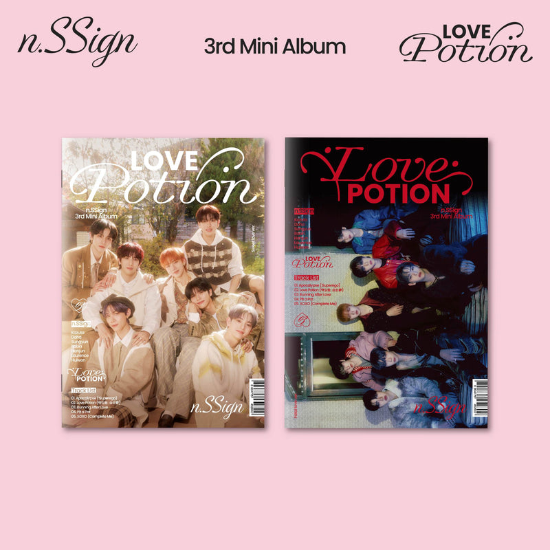 n.SSign | 엔싸인 | 3rd Mini Album [ LOVE POTION ]