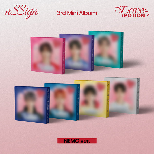 n.SSign | 엔싸인 | 3rd Mini Album [ LOVE POTION ] Nemo Ver