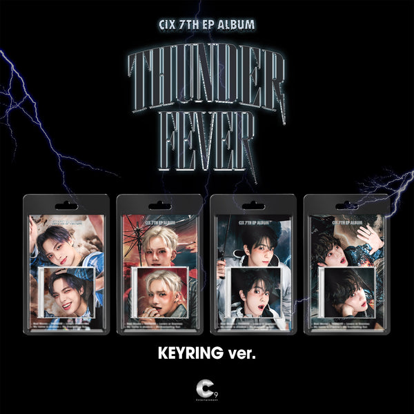 CIX | 씨아이엑스 | 7th Mini Album [ THUNDER FEVER ] Keyring Album Ver