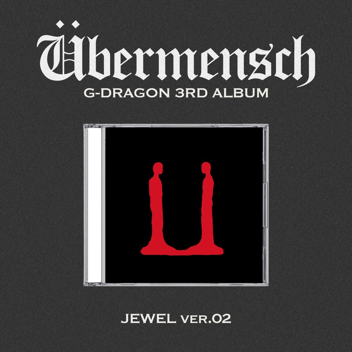 G-DRAGON | 지드래곤 | 3rd Album [ Übermensch ] Jewel Case Ver
