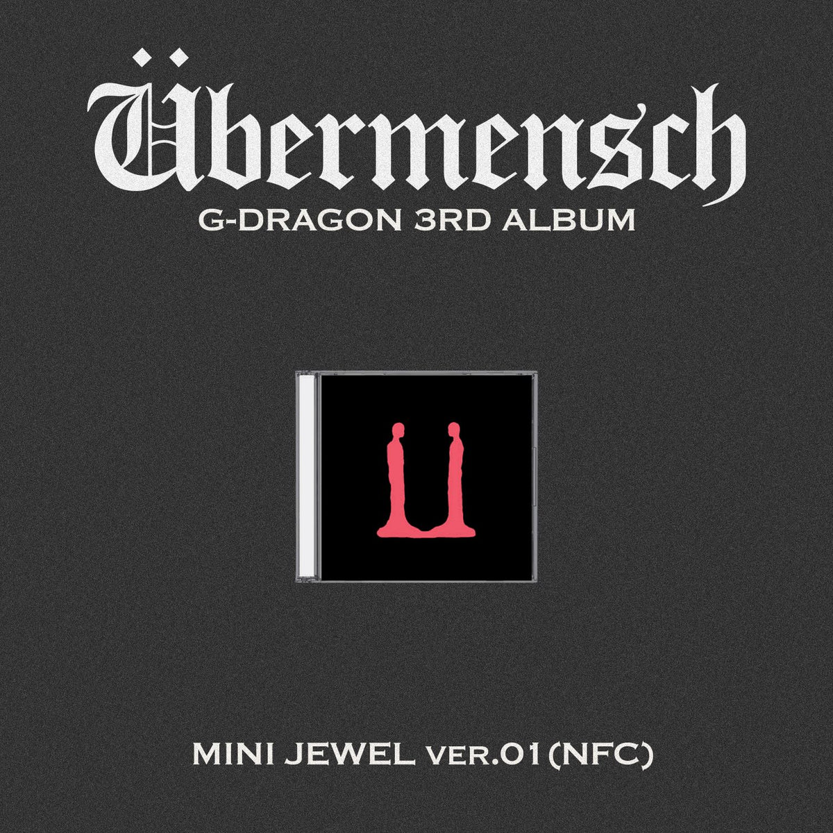 G-DRAGON | 지드래곤 | 3rd Album [ Übermensch ] Mini Jewel Case Ver + POB