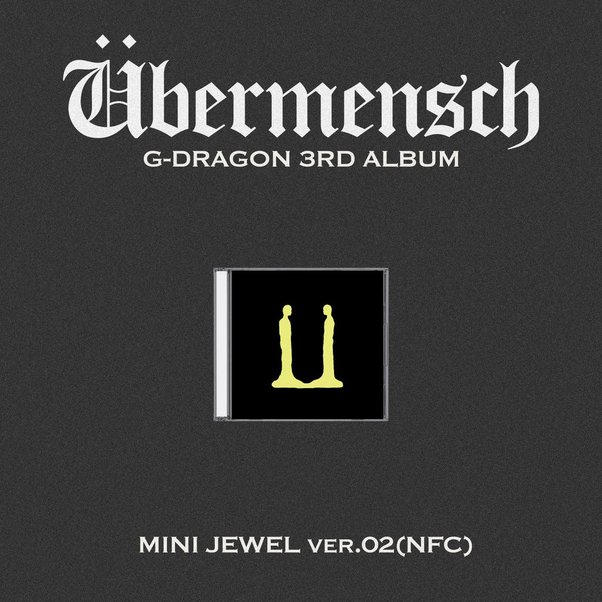 G-DRAGON | 지드래곤 | 3rd Album [ Übermensch ] Mini Jewel Case Ver + POB