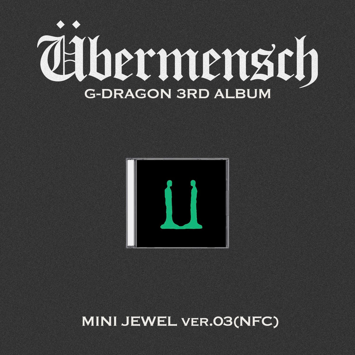 G-DRAGON | 지드래곤 | 3rd Album [ Übermensch ] Mini Jewel Case Ver + POB