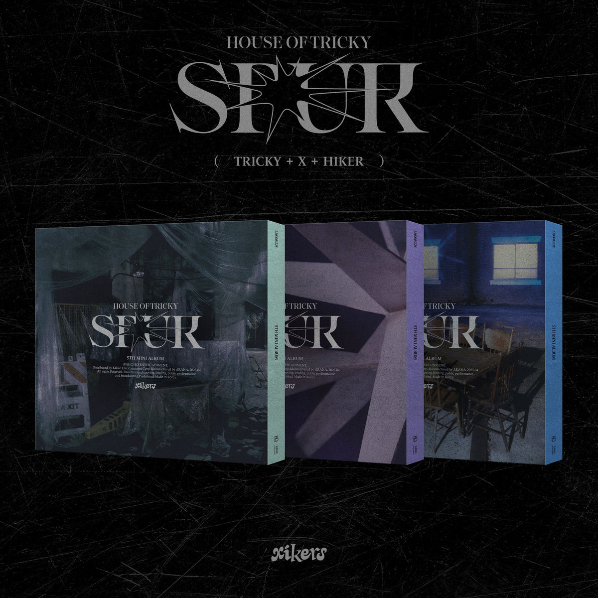 XIKERS | 싸이커스 | 5th Mini Album [ HOUSE OF TRICKY: SPUR ]