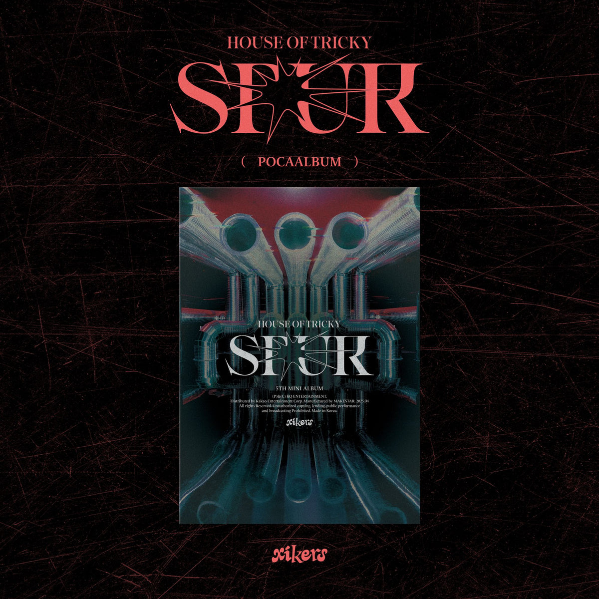 XIKERS | 싸이커스 | 5th Mini Album [ HOUSE OF TRICKY: SPUR ] Poca Album Ver