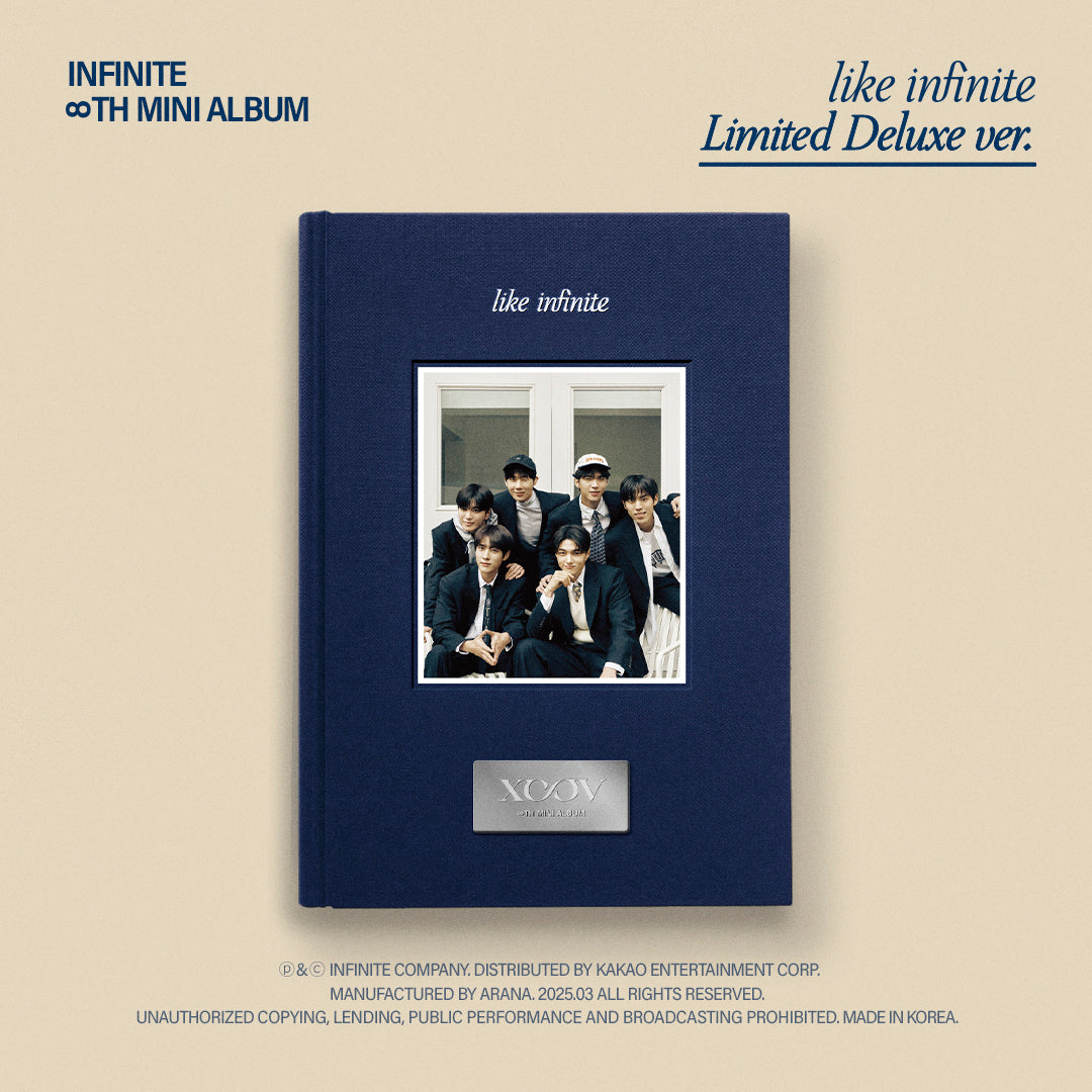 INFINITE | 인피니트 | 8th Mini Album [ LIKE INFINITE ] Limited Deluxe Ver
