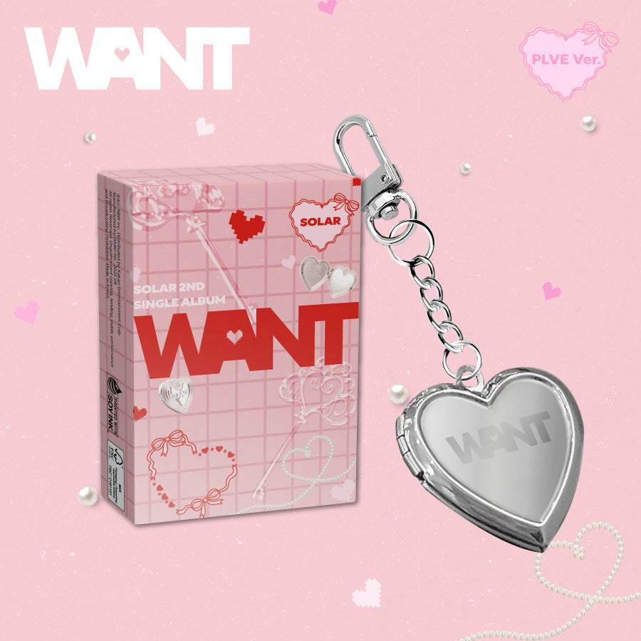SOLAR | 솔라 | 2nd Single Album [ WANT ] PLVE Ver