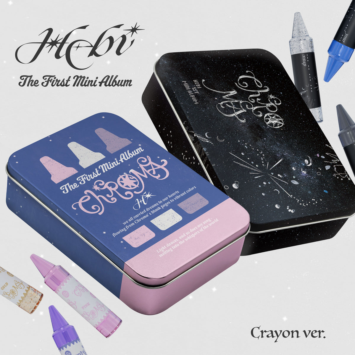 HEBI | 1st Mini Album [ CHROMA ] Crayon Ver
