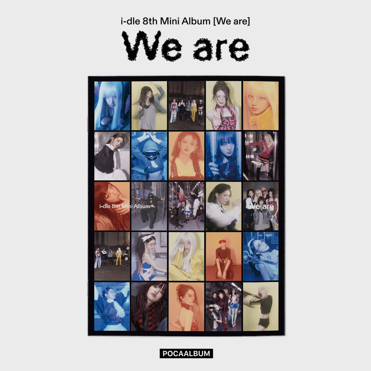 i-dle | 아이들 | 8th Mini Album [ WE ARE ] POCA ALBUM PHOTOBOOK Ver