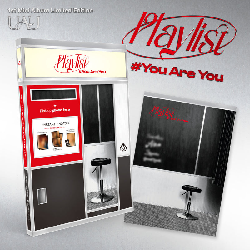 UAU | 유아유 | 1st Mini Album [ PLAYLIST #YOU ARE YOU ] & Ver (Limited Edition)