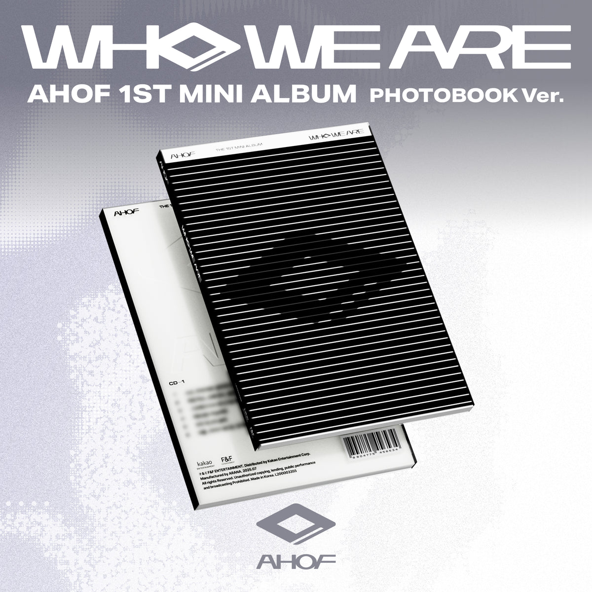 AHOF | 아홉 | 1st Mini Album [ WHO WE ARE ] Photobook Ver