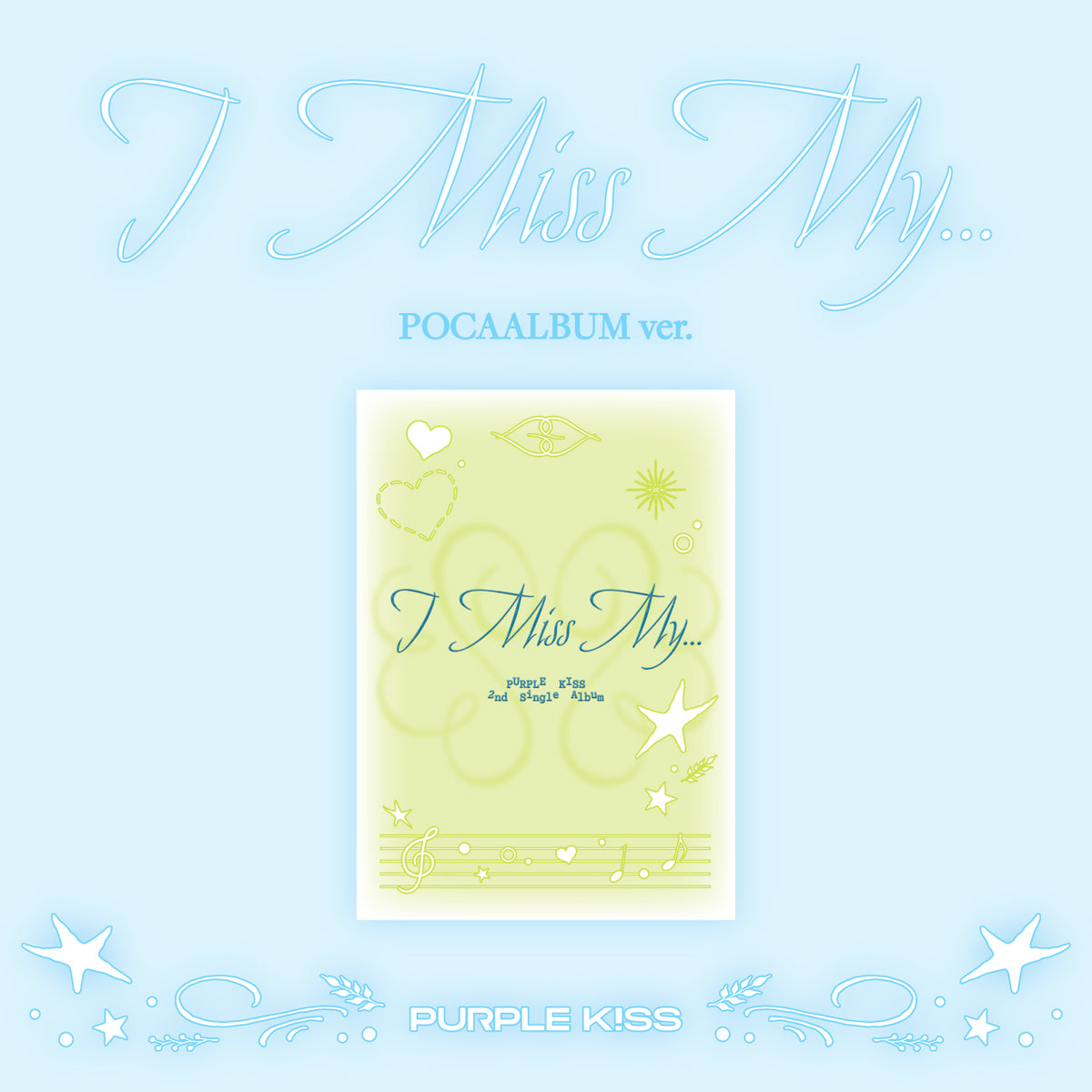 PURPLEKISS | 퍼플키스 | 2nd Single Album [ I MISS MY... ] QR Ver