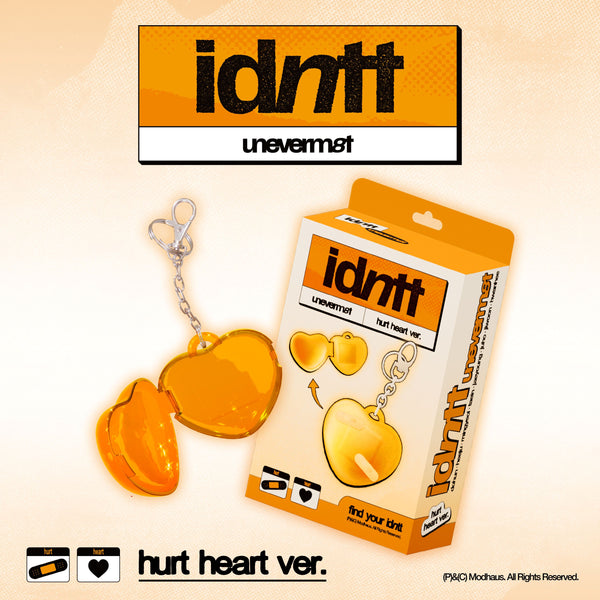 idntt | 아이덴티티 | 1st Mini Album [ UNEVERMET ] Hurt Heart Ver