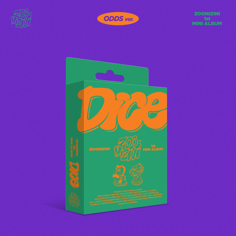 ZOONIZOONI | 주니주니 | 1st Mini Album [ DICE ]