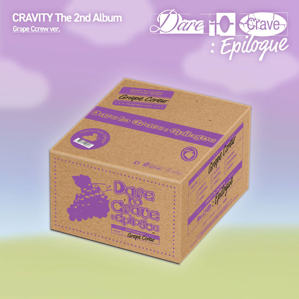 CRAVITY | 크래비티 | 2nd Full Album [ DARE TO CRAVE: EPILOGUE ] Grape Ccrew Ver