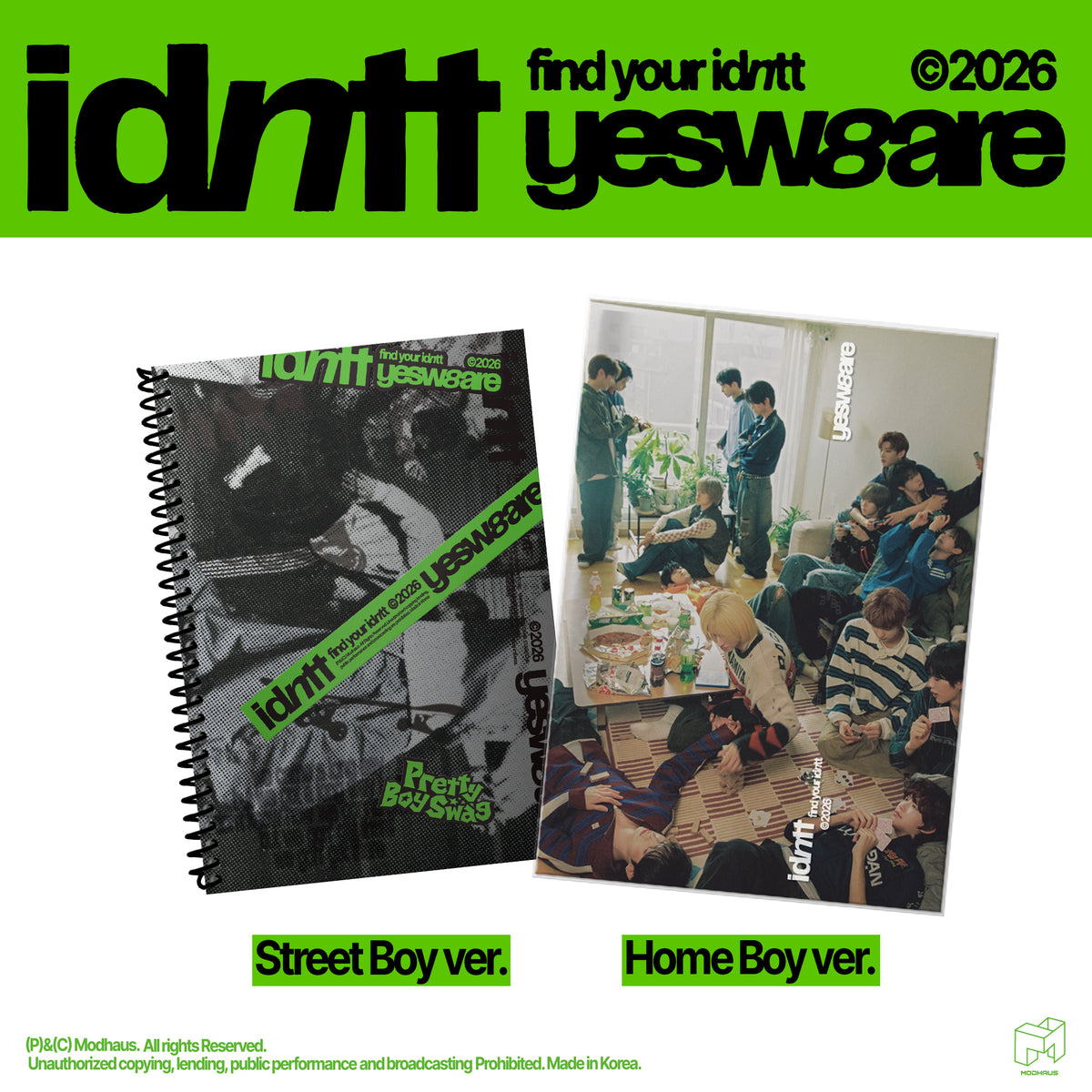 idntt | 아이덴티티 | Mini Album [ yesweare ]